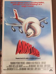 Airplane! Movie Poster Original 1980
