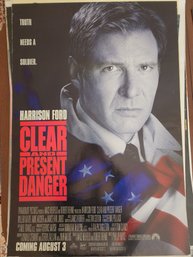 Clear And Present Danger Movie Poster