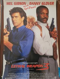 Lethal Weapon 3 Movie Poster