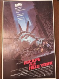 Escape From Ny Original Movie Poster Original