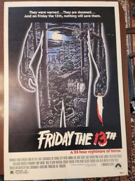 Friday The 13th Original Movie Poster