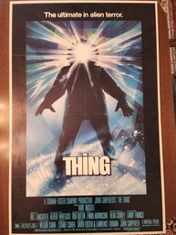 The Thing 1982 Original Poster - Struzan Art