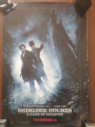 Sherlock Holmes Game Of Shadows Poster