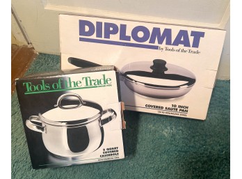 Tools Of The Trade And Diplomat Cookware New In Box