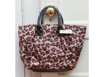 Leopard Or Cheetah ?? Print Pony Skin Handbag New With Tags