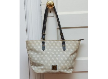Dooney & Bourke Canvas Logo Handbag
