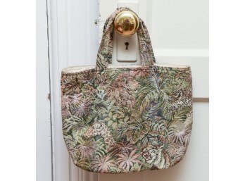 African Animal Tapestry Tote Bag By The Tapestry Cottage