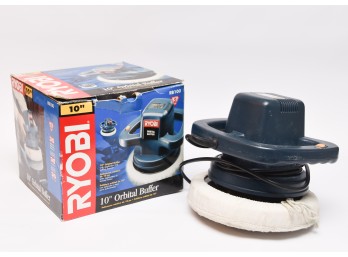 RYOBI 10 Inch Orbital Buffer With (5) Extra Bonnets