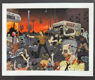 The Walking Dead By Drew Morrison.