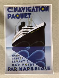 M Ponty Cruise Ship Decor Art Print