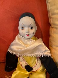 Porcelain Clown Doll