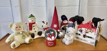 Snow Globe, Snowmen, Santa, Teddy Bear & Woody Of Show Stoppers Inc.