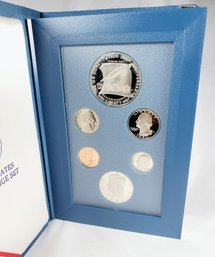 1987 Prestige Proof Set With Original Box And Cert. From Mint