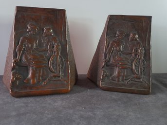 Vintage Bookends