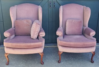 Pair Of Huntington House Wingback Chairs