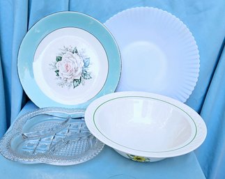 Enoch Wedgwood  'Jackqueline' Serving Bowl,  'Baroness' Plate By Community Service, And More