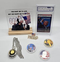 Huge President Donald Trump Collector's Lot