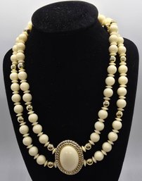 Fantastic Vintage Double Row Necklace