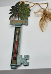 Vintage Florida Souvenir Key Thermometer