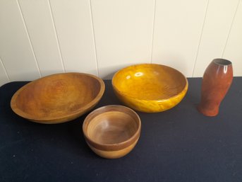 Mixed Wooden Bowls #1