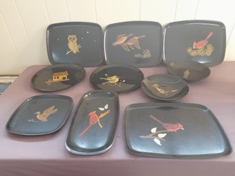 Couroc Of Monterey Serving Trays & Plates