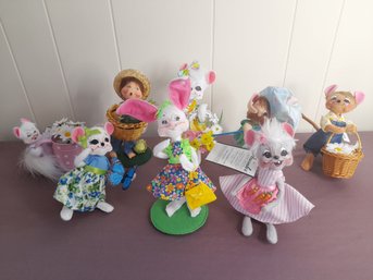 Annalee Spring Dolls Lot #1