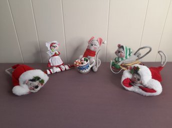 Annalee Mice Dolls Lot #2