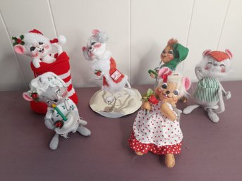 Annalee Mice Dolls Lot #4