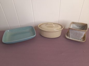Mixed Glazed Pottery Lot