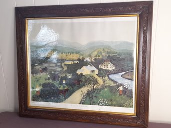 'It's Haying Time' By Grandma Moses Vintage  Print