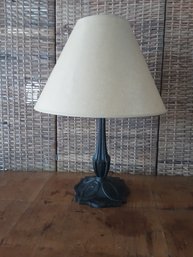 Very Early 3 Bulb Pull Chain Iron Lamp