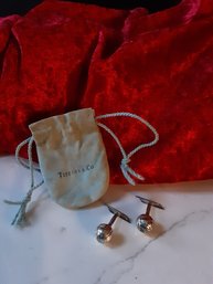 Tiffany & Co. Sterling Silver Cuff Links