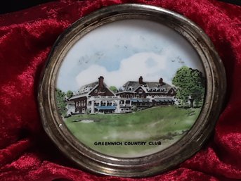 Greenwich County Club Plate Coaster