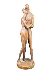 Tall 1970s Love Statue By Leonardo Art