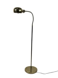 Post Modern Brass Gooseneck Floor Lamp