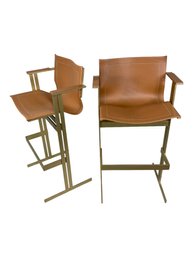 Pair Of Kolb Bar Chairs From Zalaba Design Bauhaus
