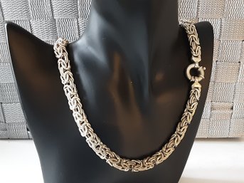 Lage, Substantial Sterling Silver Necklace 59.71 G