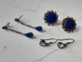 Sterling Silver Earring Lot #2