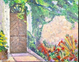 Unframed / Signed Original Painting On Canvas Board -Oil Painting By Toby Heller