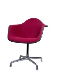 Herman Miller Eames Shell Chair In Burgundy