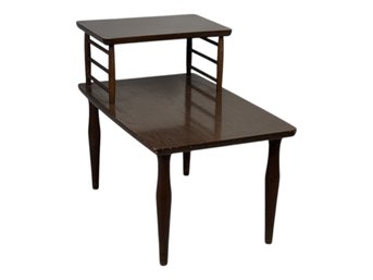 Mid Century Baumritter Step End Table