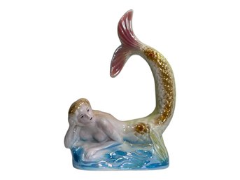 Vintage Mermaid Ceramic - Made In Brazil