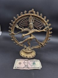 Vintage Bronze DANCING SHIVA NATARAJA Sculpture