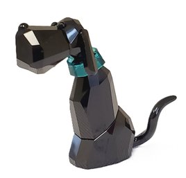 Retired Swarovski Salvatore Gang Of Dogs-Lovlots - Great Dane Signed Crystal Dog Figurine No Box Or COA