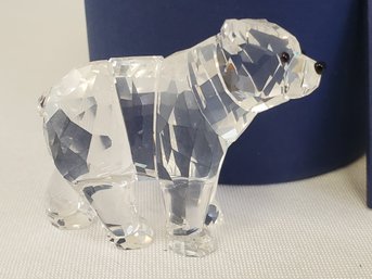 Vintage Swarovski Austria Retired Brother Bear Rare Encounters Crystal Figurine W/box & COA