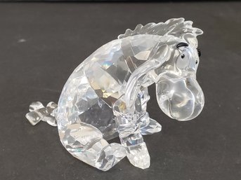 Adorable Swarovski Austria Crystal Eeyore Disney Collection Figurine - No Box Or COA