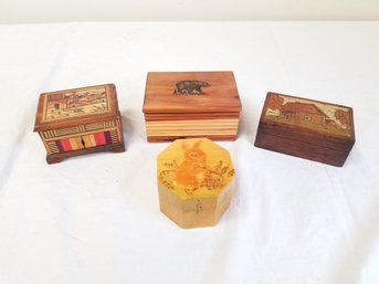 Trinket Boxes Lot