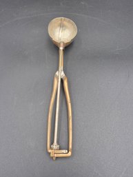 Antique GILCHRIST No. 39 Ice Cream Scoop With Brass Handle
