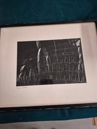 Framed Fine Art Silver Gelatin Photograph By Listed Artist CLAIRE TROTLER- 3rd Party Shipping