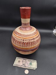 Vintage Tonala Mexican Pottery Jug- 3rd Party Shipping